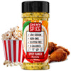 Popcorn Seasoning Spicy Ranch Flavoring - Salad, Chicken, Steak & Taco Ranch Dressing. Low Sodium Spices Mix With Buttermilk, Ga