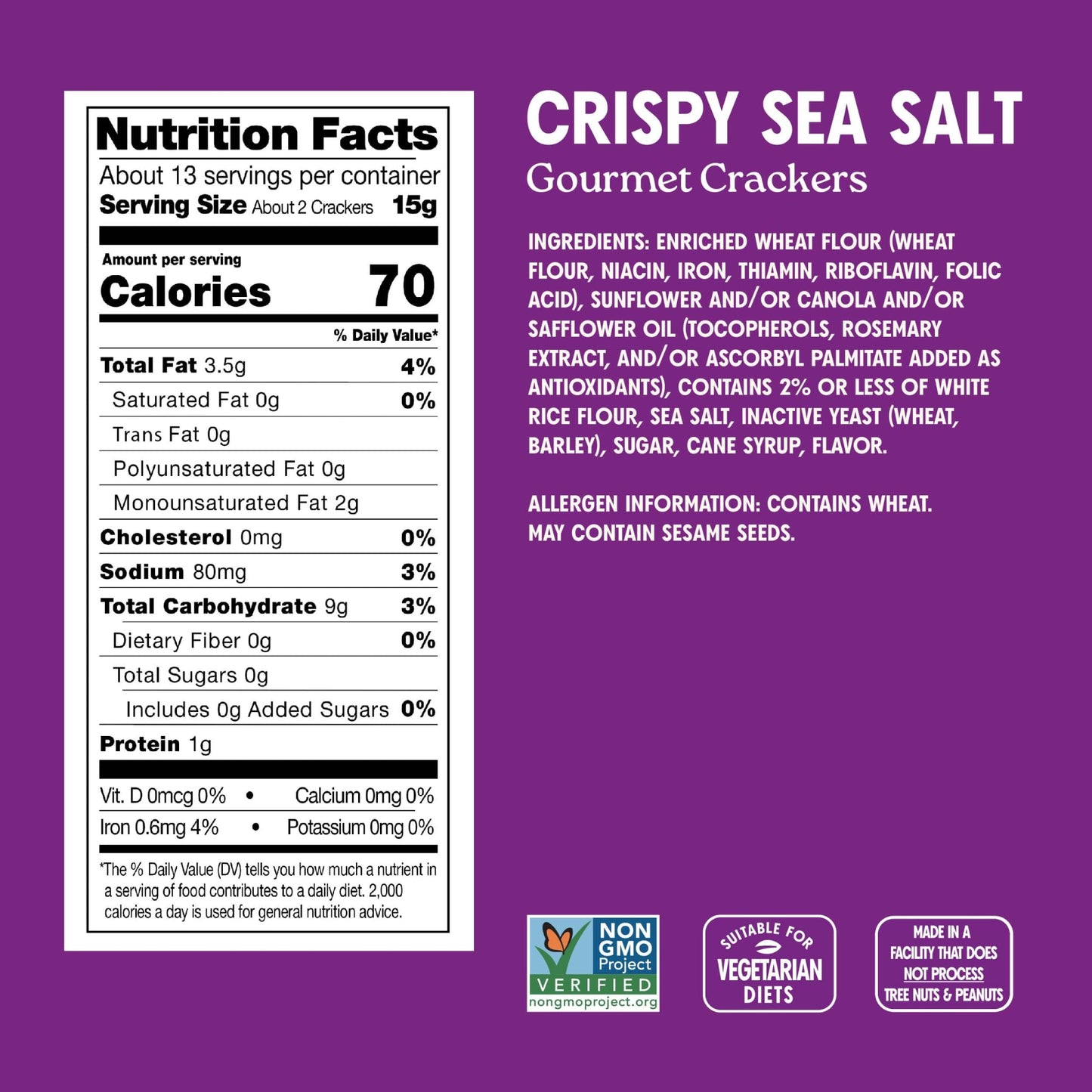 Miltons Gourmet  ers Variety Bundle - Non-GMO, Natural Ingredients, 8.4 Oz (Pack of 3)