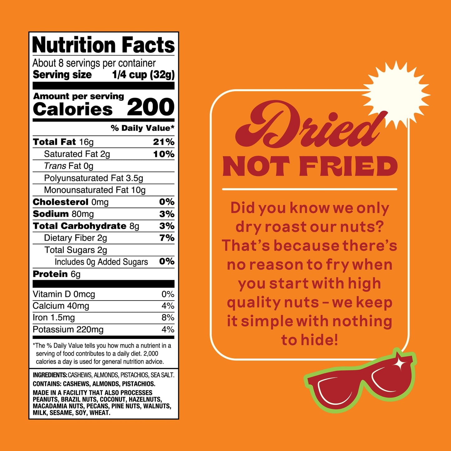 Back to Nature Trail Mix, Non-GMO Cashew Almond Pistachio Blend, 9 Ounce