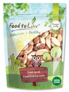 Food to Live - Raw Brazil Nuts, 4 Pound Non-GMO Verified, Raw, Whole, No Shell, Unsalted, Kosher, Vegan, Keto and Paleo Friendly