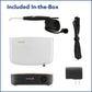 Waterpik Sidekick Portable Water Flosser For Travel & Home, Black/Copper