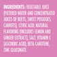 V8 Beet Ginger Lemon 100% Vegetable Juice, Naturally Flavored Vegetable Juice From Concentrate, 46 FL OZ Bottle (Pack of 6)