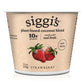 siggis Plant-Based Coconut Blend, Strawberry, 5.3 oz. Cup - Single Serving Dairy Free Snack, More Protein Than Sugar
