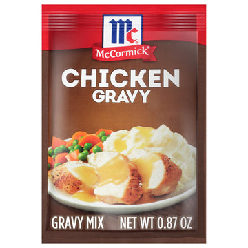 McCormick Chicken Gravy Mix, 0.87 oz (Pack of 24)