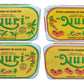 Nuri Portuguese Sardines Variety Pack | 4 Pack Bundle | One Of Each | Pure Olive Oil, Spiced Pure Olive Oil, Tomato And Olive Oi