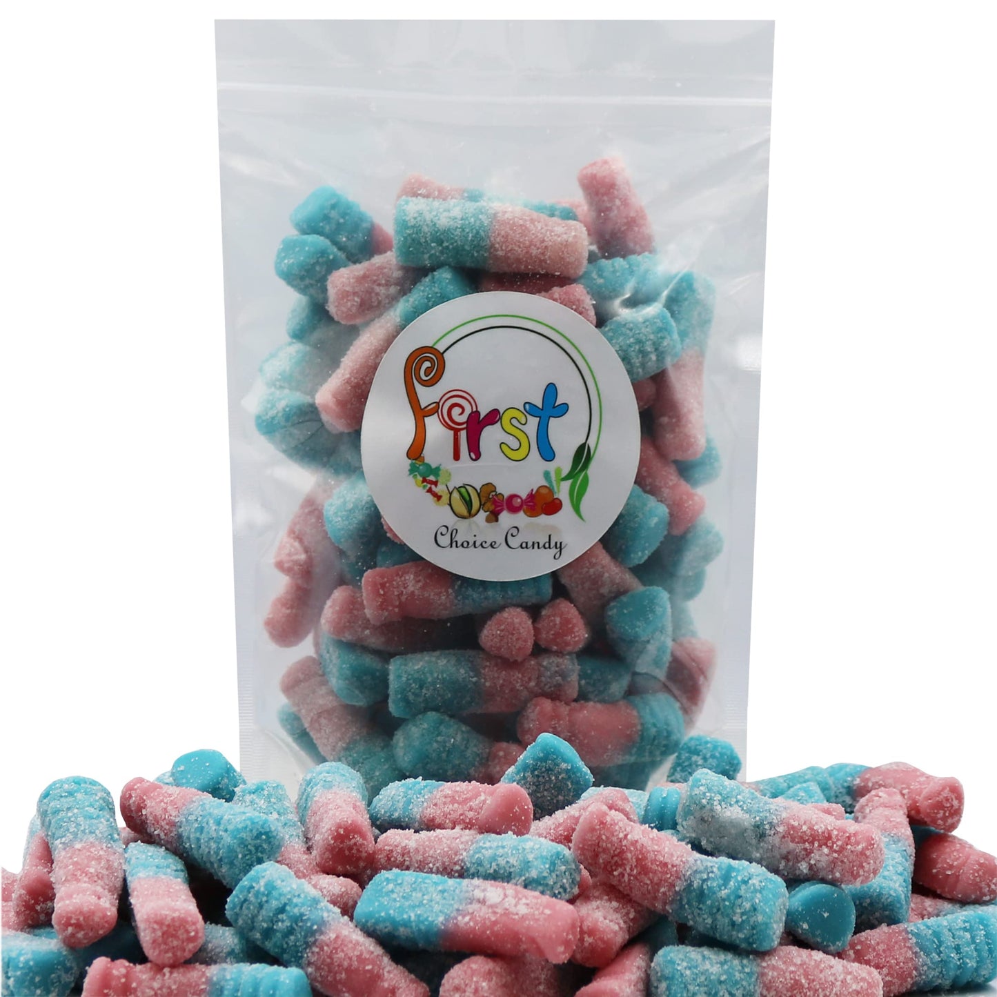 Gummy Sour Cola Bottles (Sour Bubble Gum, 5 Pound (Pack Of 1))