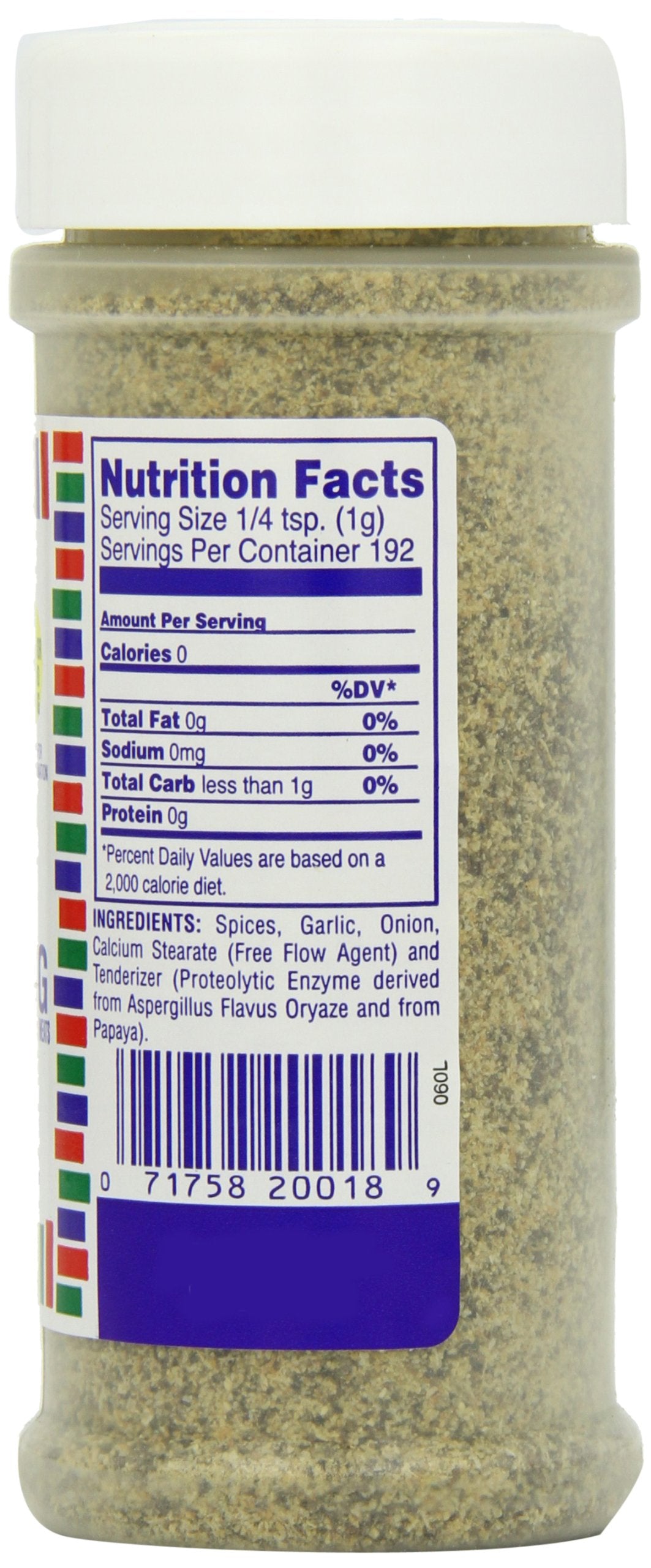 Bolners Fiesta Salt-Free Fajita Seasoning, 5 Ounces, Pack of 1