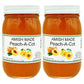 Amish Jam - Two 16 Oz Jars (Peach-A-Cot)