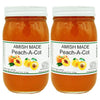 Amish Jam - Two 16 Oz Jars (Peach-A-Cot)