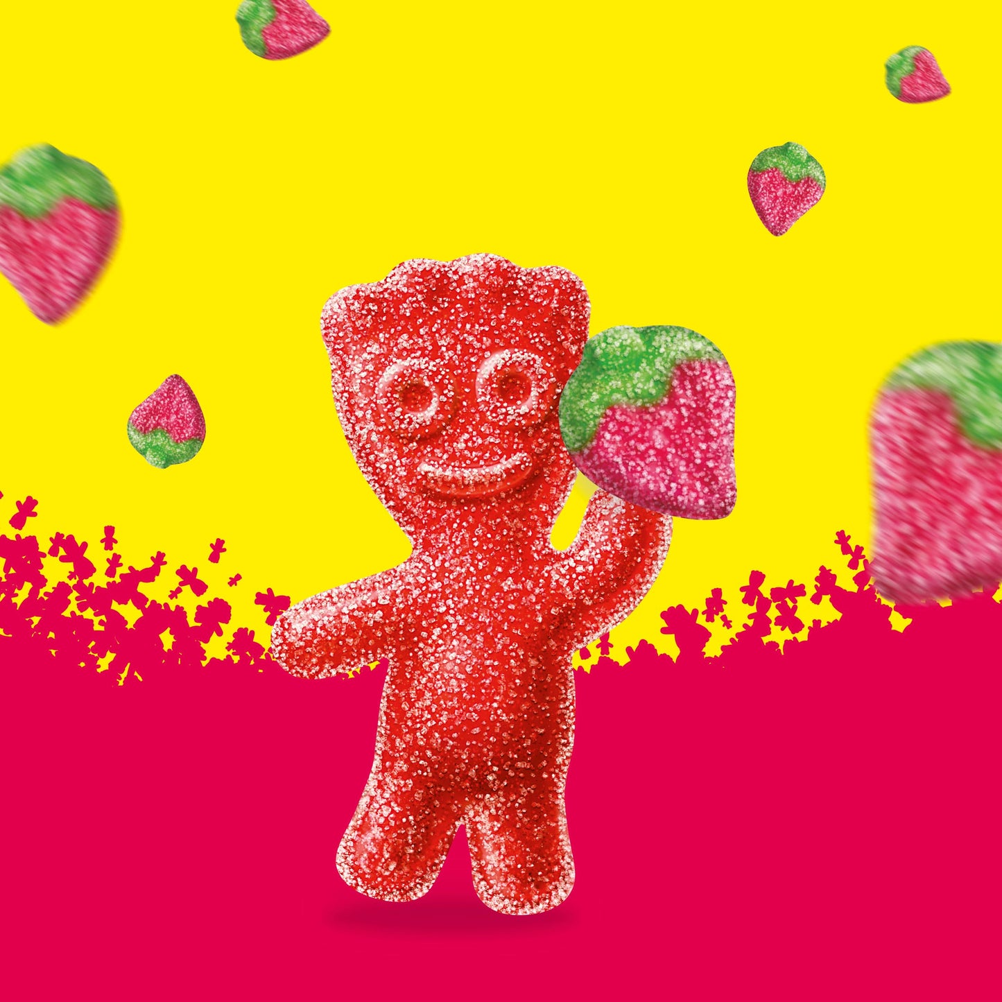 SOUR PATCH KIDS Strawberry Soft & Chewy Candy, Share Size, 12 oz