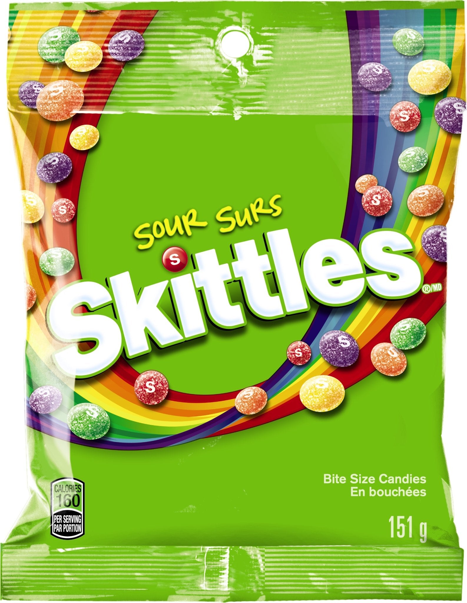 Skittles Candy, Sours, 5.7 Ounce (Pack Of 12)