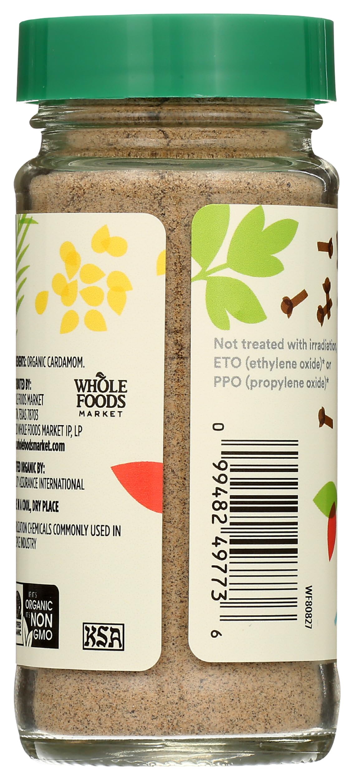 365 by Whole Foods Market Organic Ground Cardamom, 1.87 Ounce, Perfect for Baking and Cooking, Pack of 1