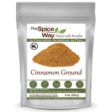 The Spice Way Cinnamon Ground - (8 Oz) A Pure Powder