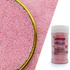 Edible Pink Pearl Sugar Sprinkles Candy 2mm Mini Pearls Cake Decorations Cupcake Toppers Cookie Decorating Perfect for Wedding P