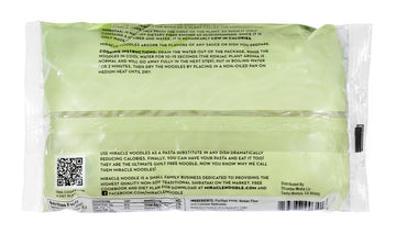 Miracle Noodle Shirataki Zero Carb Gluten Free Pasta, Organic Spaghetti, 7Oz