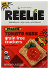 Artisan Tropic Reelie Organic Tomato Herb Crackers, 4.25 OZ