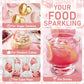 Limino Edible Glitter - 30g Rose Gold Luster Dust for Baking, Cake Decorating, and Drinks