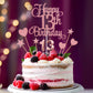 Lecferrarc 13Th Birthday Cake Decorations, 13Th Birthday Candles Cake Numeral Candles And Glitter Happy 13Th Birthday Cake Toppe