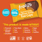 Free 2b Dark Chocolate Sunflower Butter Cups, Gluten-Free, Dairy-Free, Nut-Free, 0.7 Oz. Cup, Pack of 18