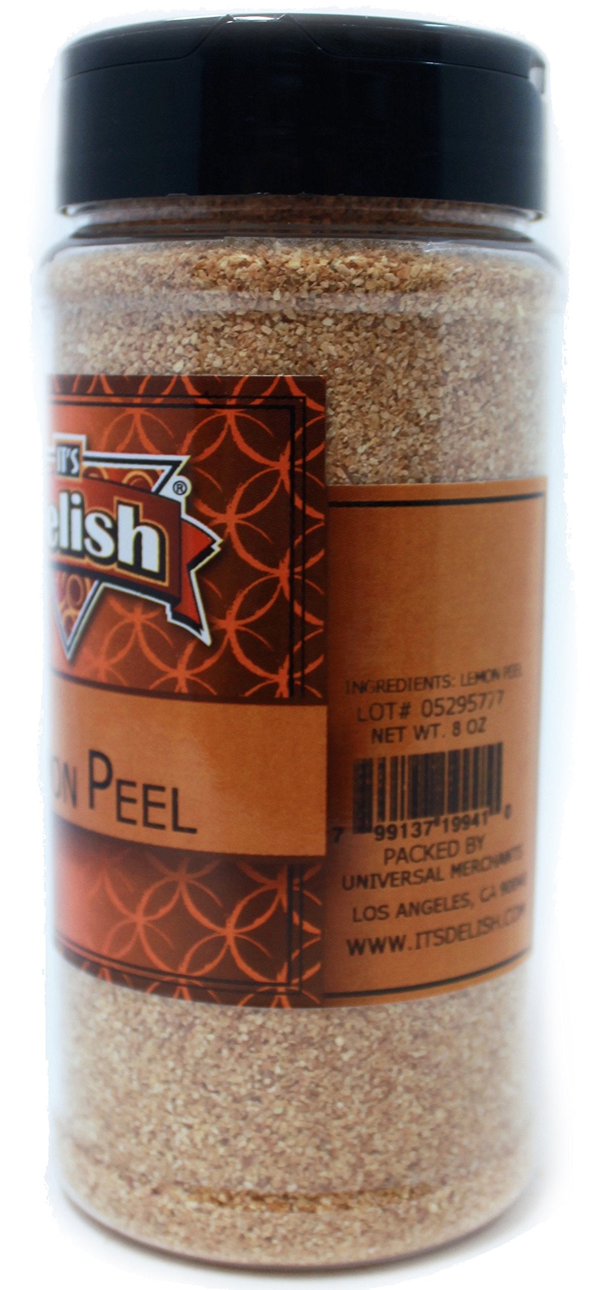 Its Delish Granulated Lemon Peel, 8 Ounce