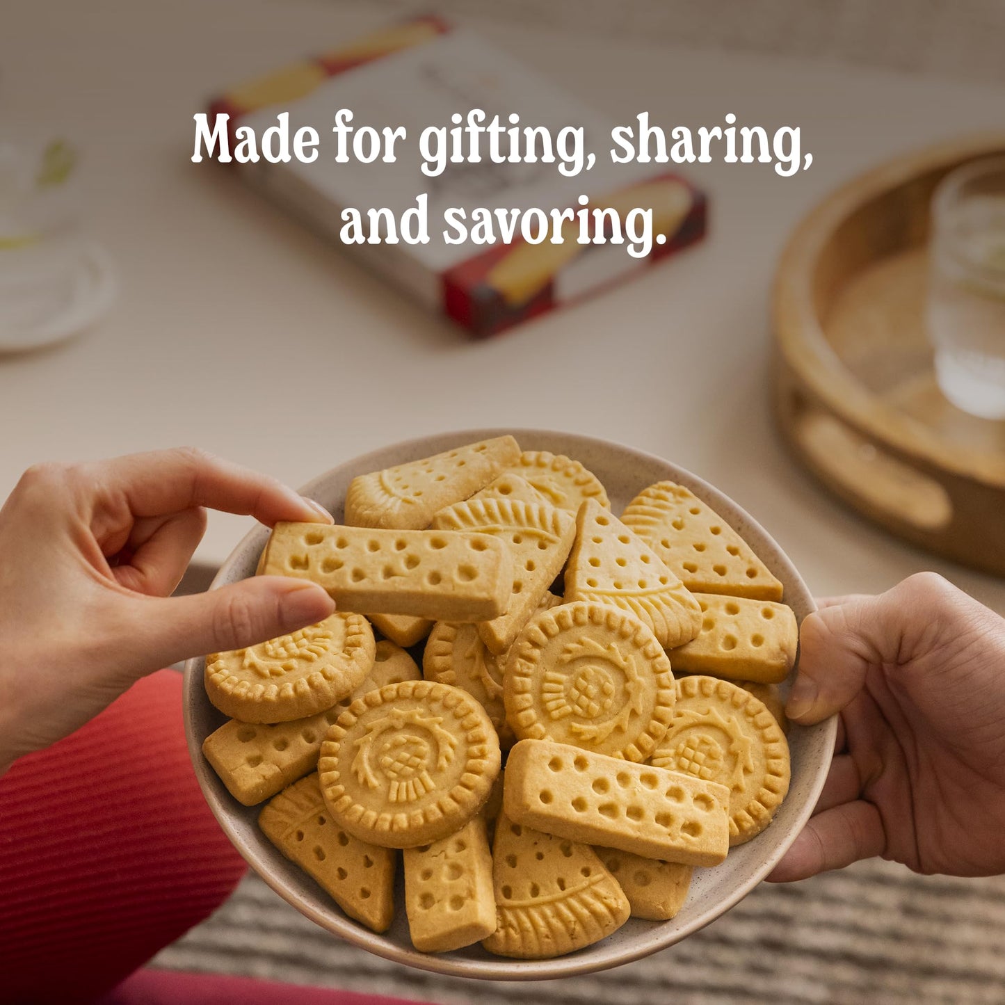Walkers All-Butter Assorted Shortbread Cookies - Pack of 6 Boxes, 18 Cookies Total - Authentic Scottish
