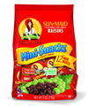 Sun-Maid California Dried Raisins Mini Snack Packs .5 oz boxes-12 ct (Pack of 3)