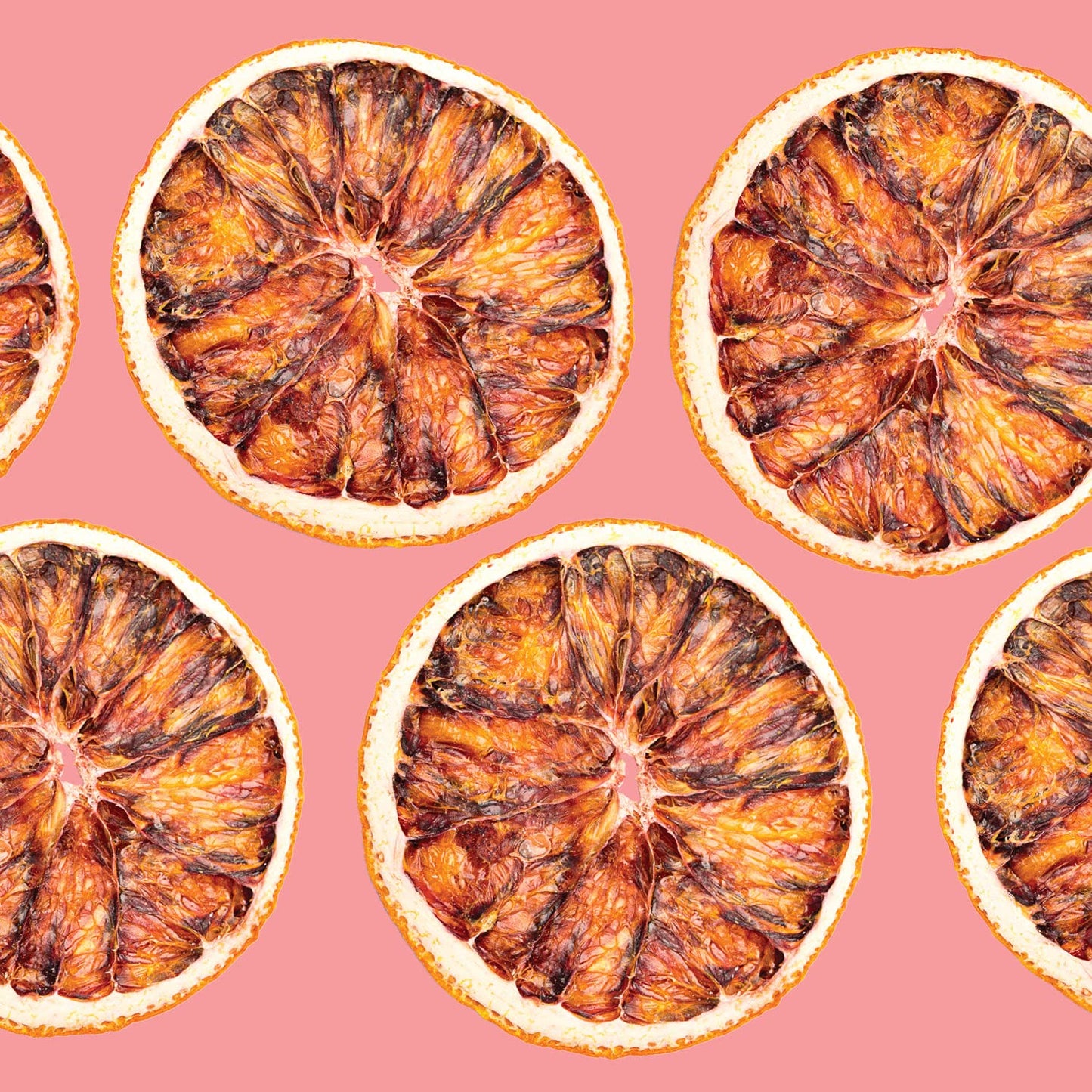 BlueHenry Dehydrated Blood Orange Wheels - Natural Fruit - 2.5 oz - 20+ Slices