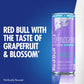 Red Bull Spring Edition Sugarfree Energy Drink  Gfruit  8.4 fl. oz.  Case of 24 cans  with 80mg Caffeine  Taurine & B Vitamins