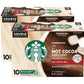 Starbucks Classic Hot Cocoa K-Cup Pods, Made With Real Cocoa & Nonfat Milk, K-Cup Pods For Keurig Brewing System, 10 Ct K-Cups P