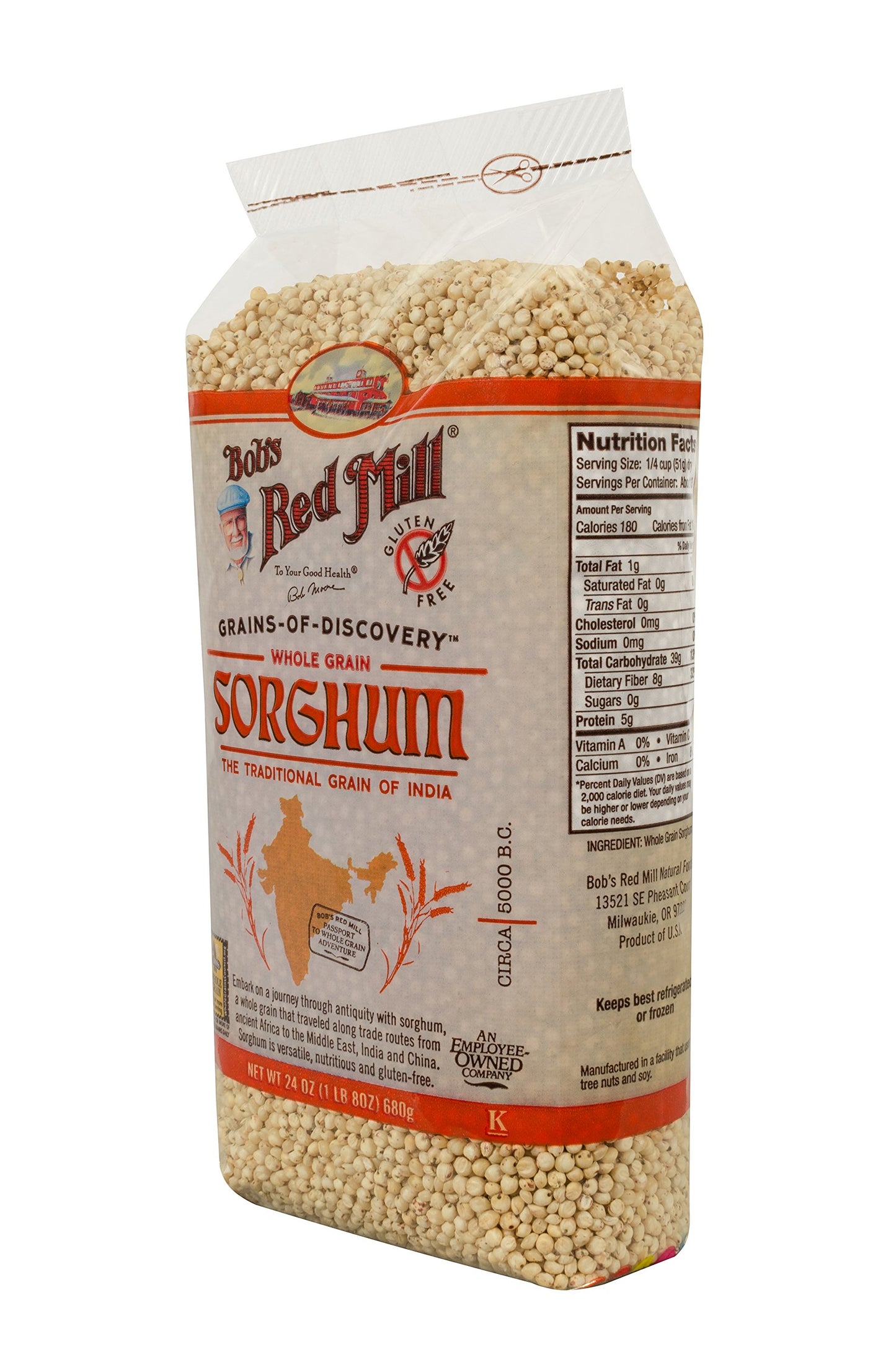 Bob'S Red Mill 2531C244 Whole Grain Sorghum 24 Ounce