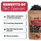 Dried Cherries, Unsweetened, Tart, Berrilys,16 Oz, Pitted, Kosher, Unsulfured, Sour, No Added Sugar, No Preservatives, No Oil, N