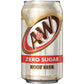 A&W Zero Sugar Root malt-inspired Soda  12 fl oz cans  12 pack