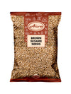 Aiva Sesame Seeds Brown (5 LB) - Whole Unhulled Seeds for Cooking, Baking, and Garnishing