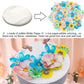 Morofme 55Pcs Edible Flower Butterflies Cake Topper Wafer Paper Flower Cupcake Toppers Hawaiian Flower Cake Decorations Mixed Si