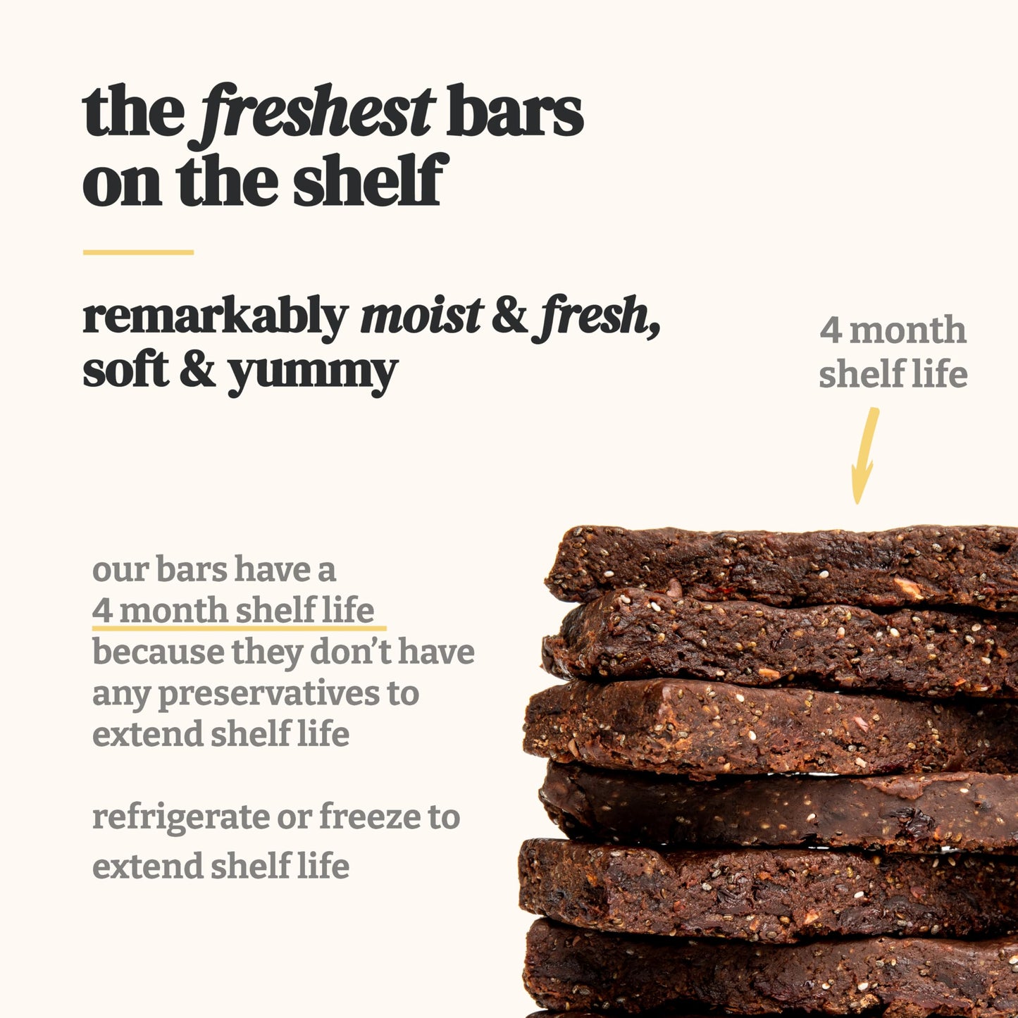Patter Bar Energy Bars - Vegan, Gluten Free, No Added Sugar, 12-Pack