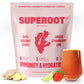 SUPEROOT Ginger Shot + Superfood Drink Mix - Immunity & Hydration - 8.47 oz - Strawberry Lime Flavor