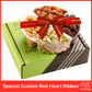 Nut Cravings Gourmet Collection - Rosh Hashana & Shana Tova Mixed Nuts Gift Basket + Heart Ribbon (4 Assortments) Arrangement Pl
