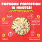 PREMIUM AMERICA Gourmet Popcorn Kit, 24 Pre-Portioned Packs, 8 oz Poppers, Movie Theater Style, Butter Coconut Oil, Kernels & Seasoning