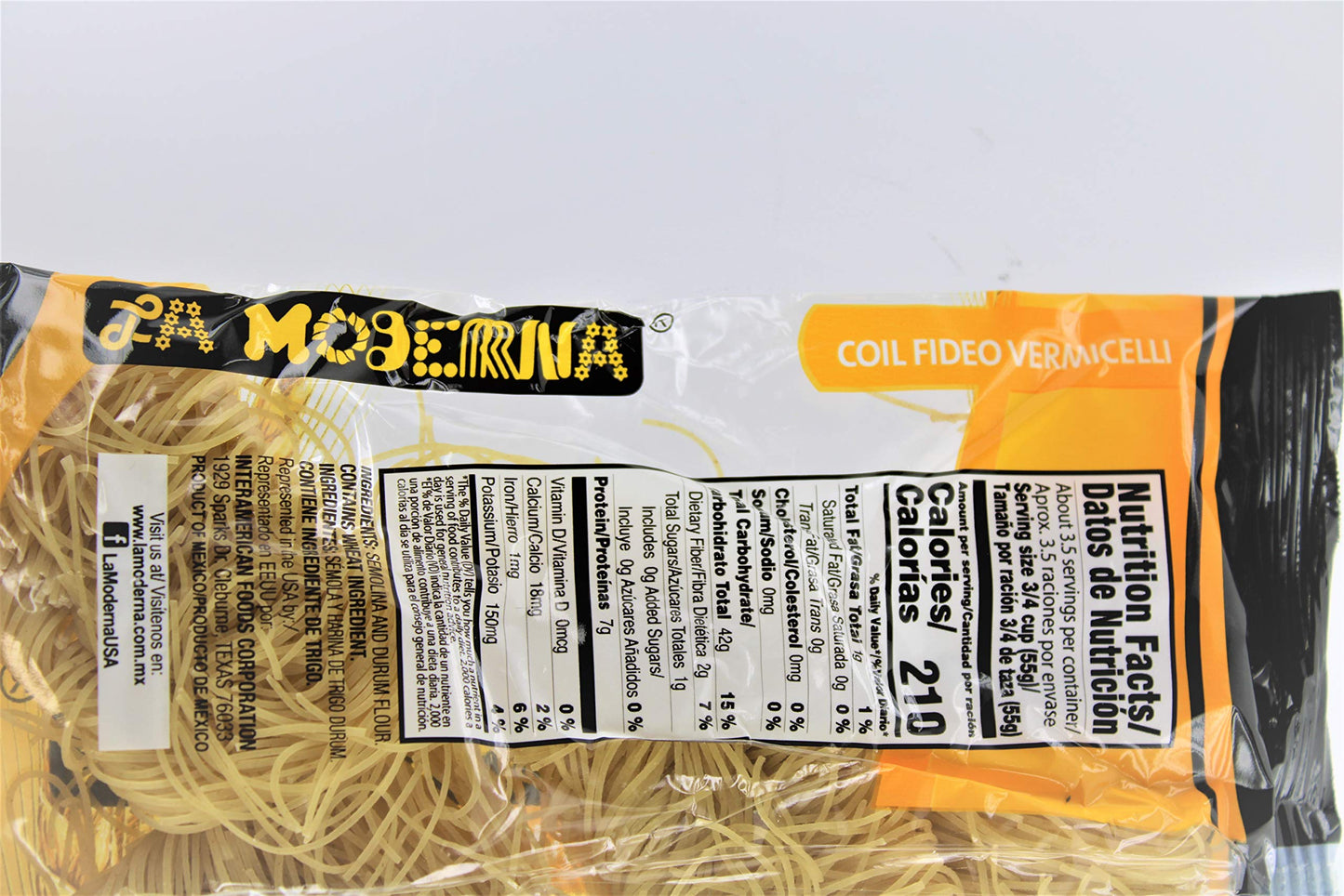 La Moderna Pasta Vermicelli Coiled