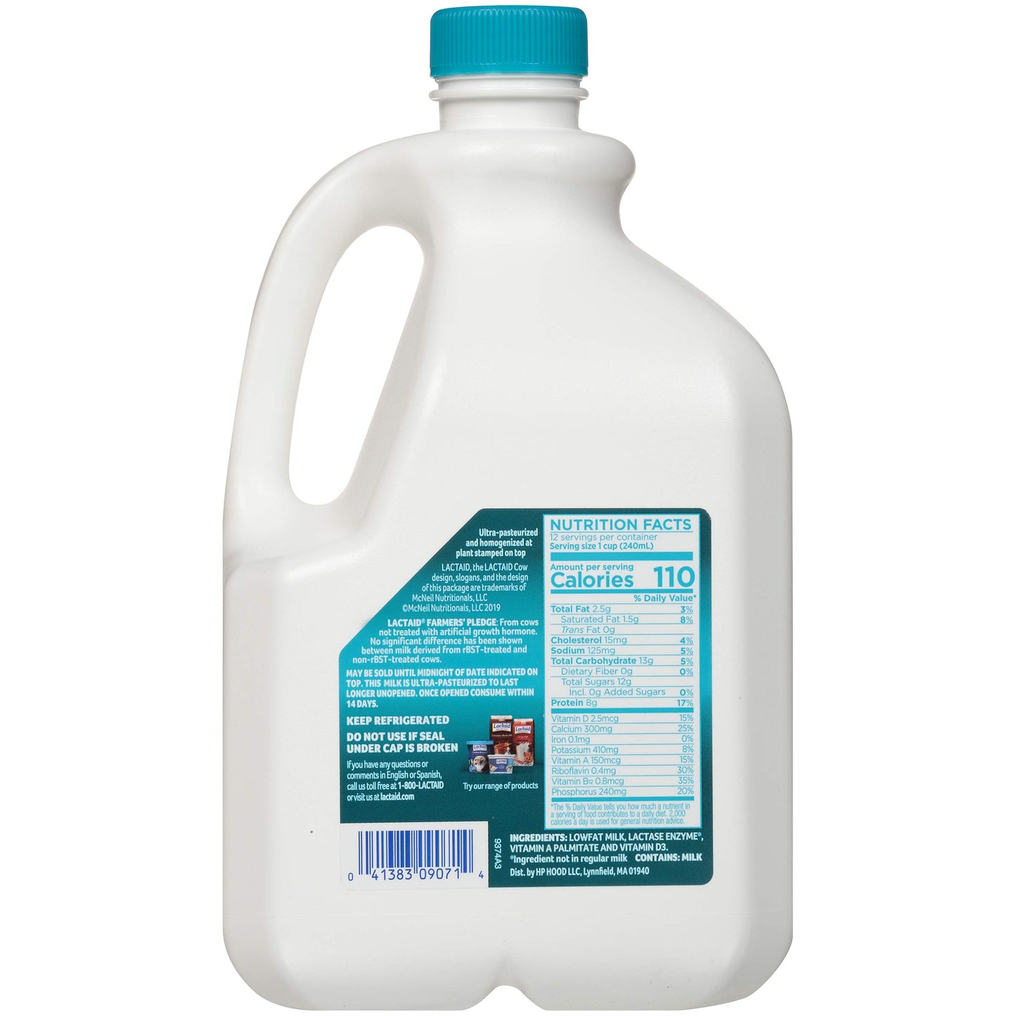 Lactaid 1% Lowfat Milk, 96 fl oz