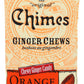 Chimes Orange Ginger Chews, 1.5 Ounce Pack, Model 838836, Chewy Ginger Candy