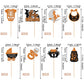 32 Pcs Halloween Baby Shower Cupcake Toppers Glitter Welcome Baby Carriage Bottle A Baby Is Brewing Cupcake Picks For Halloween