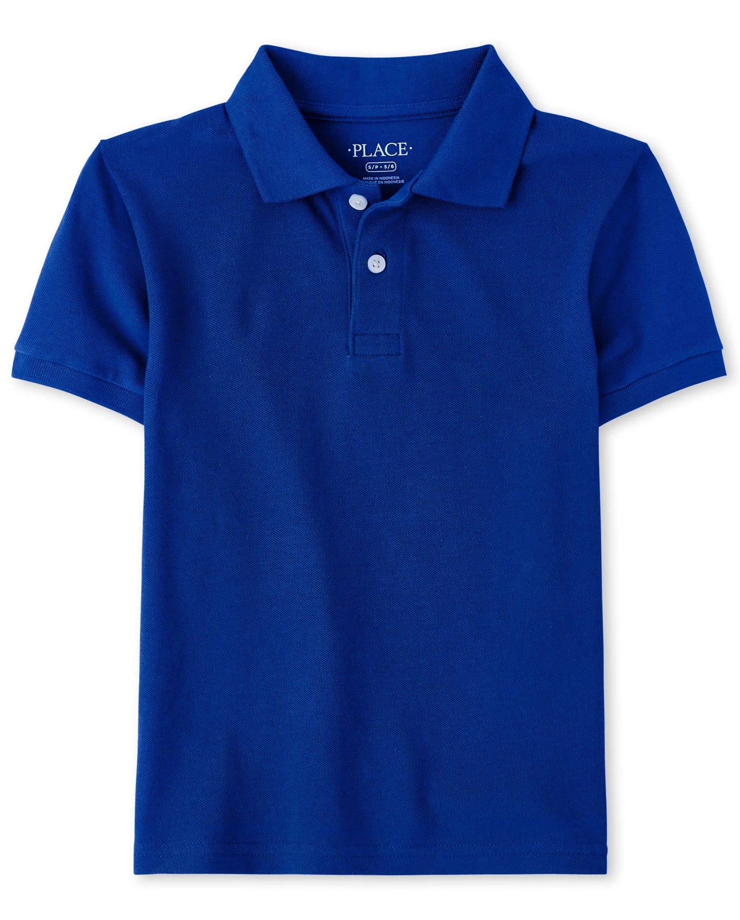 The Childrens Place Boys Baby And Toddler Uniform Pique Polo Shirt, Renew Blue, 18-24 Months Us