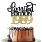 Leetaivie Limited Edition 1989 Cake Topper, Happy 35Th Birthday Cake Topper, Men And Women Cheer 35 Years /35 & Fabulous Cake De