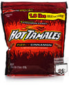 Hot Tamales Cinnamon Chewy Candy Pack Of 1 Big Bag - 1.8Lb Each - Bulk Candy Bundle Of Spicy Cinnamon Candy - Bundle With Ballar