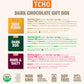 Tcho Dark Chocolate Gift Box - Organic Dark Chocolate Bars - Vegan, Paleo-Friendly, Gluten-Free, Soy-Free, Handcrafted Pure Caca