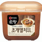 O'Food Seafood Doenjang, Premium Korean Traditional Soybean Miso Paste Sauce, Naturally Fermented, Umami Flavor, Jjigae Soup Base, Chung Jung One (Anchovy & Shellfish, 900G)