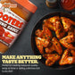 The Original Hooters Hot Wing Sauce - Spicy & Robust Flavor - Ideal For For Grilling, Chicken Wings, Ribs, Chops, Shrimp, Seafoo