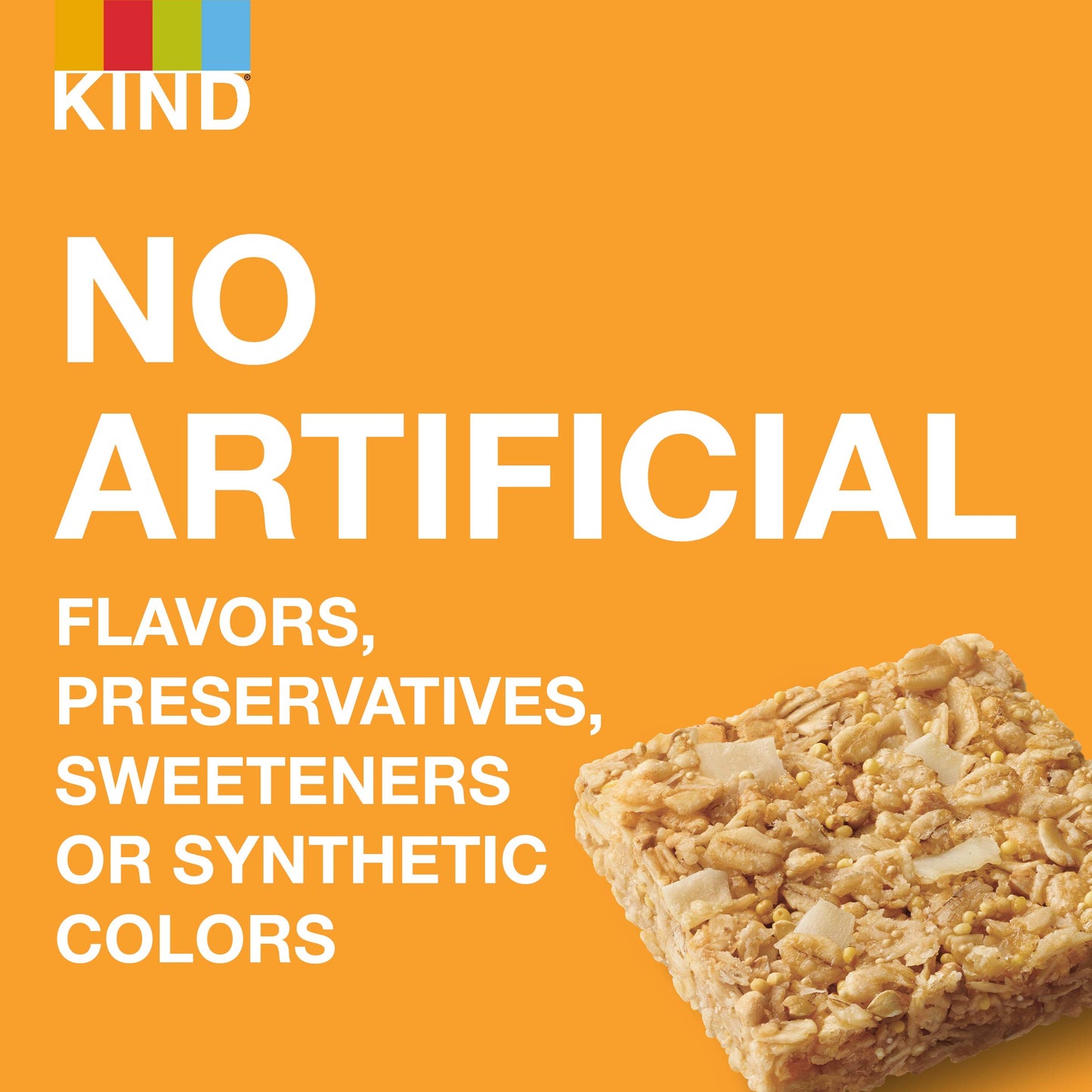 KIND HEALTHY GRAINS Oats & Honey with Toasted Coconut Bars, Gluten Free Bars, 1.2 OZ Bars (40 Count)