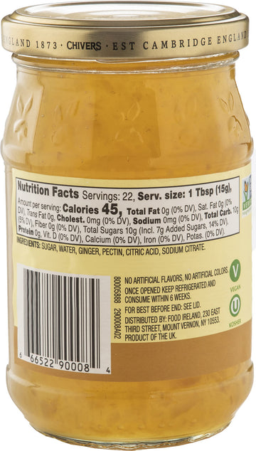 Chivers UK Ginger Preserve 340g (12oz)